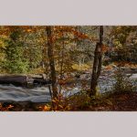 Oxtongue Rapids located just off Highway 60 east of Huntsville, Ontario.