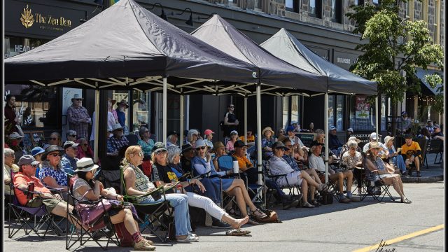 Bring a chair and set a while. Enjoy cool breezes and cool tunes.