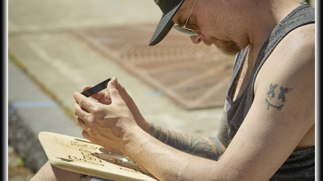 What you do while listening to the music is up to you (as long as it isn't illegal).